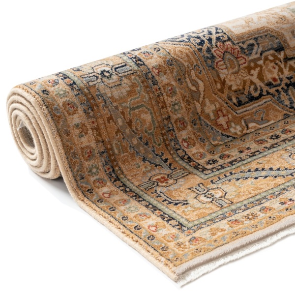 Organic Wool Antique Beige Rug| Luxury Home Decor