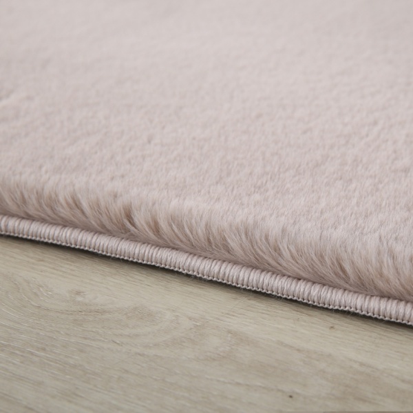 Beige Soft Area Rug - Plush, Cozy Large Area Rug