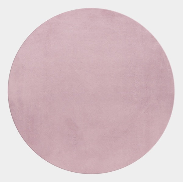 Soft Rose Area Rug I Romantic Polyester Area Rugs