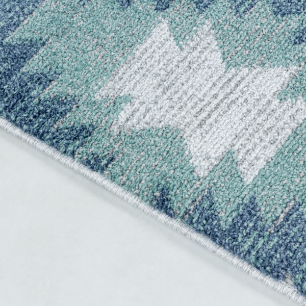 Outdoor Blue Rugs for Patios & Porches - Weather Resistant & Durable