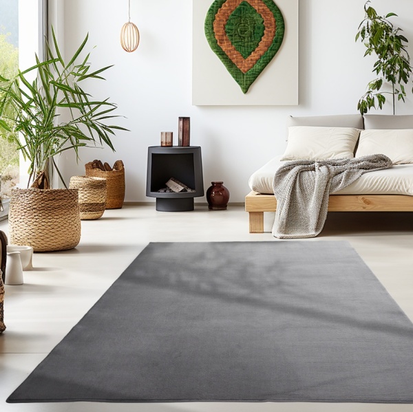 Versatile Grey Area Rug for Any Decor