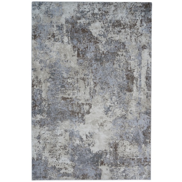 Comfortable Beige Rug Featuring a Stunning Abstract Pattern