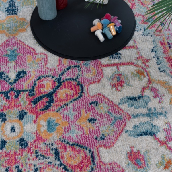 Traditional Multicolour Area Rug - Elegant Home Dcor - Milano