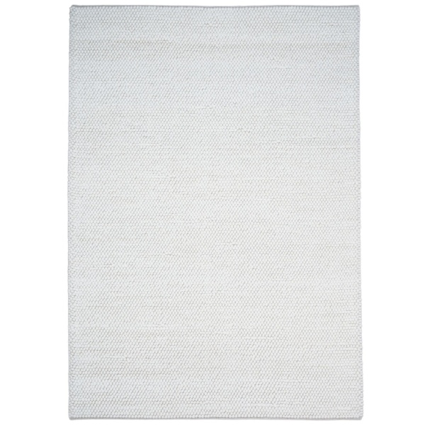 Handmade Organic Wool Rugs Ivory for Living Room